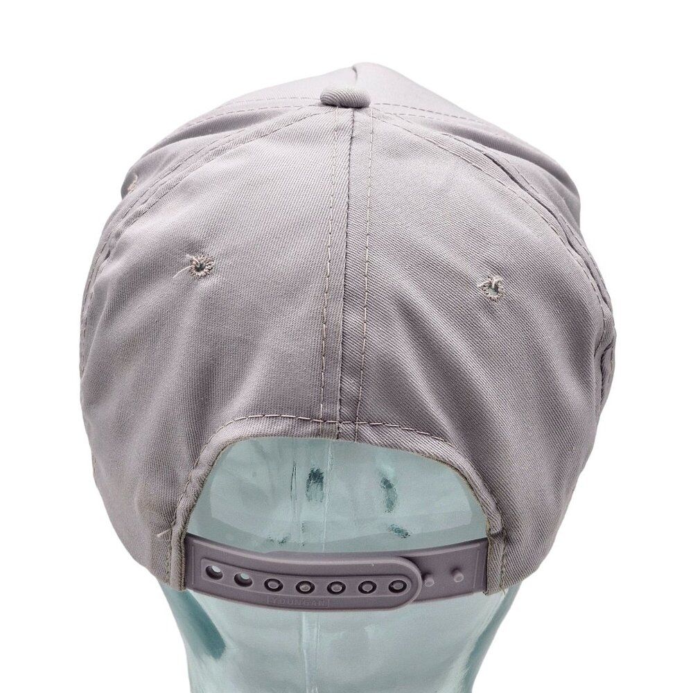 Andresen Drilling Gray Snapback Hat Youngan Headwear Vintage - Picture 5 of 12